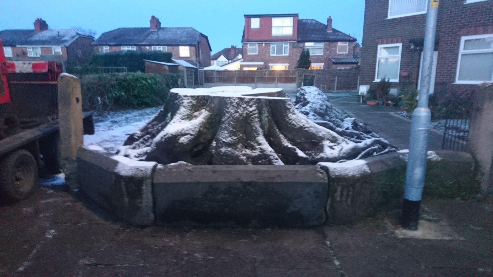 Large Tree Stump Removal in Sale, Cheshire
