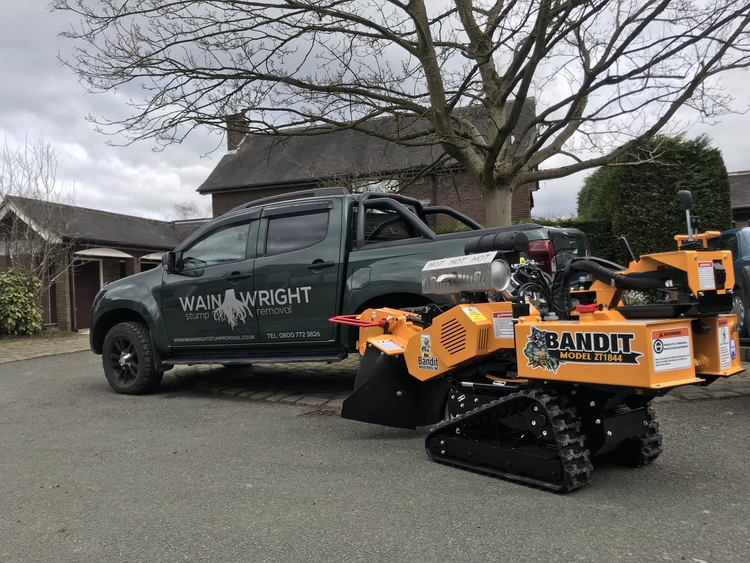 Arrival Of Our Newest Stump Grinder