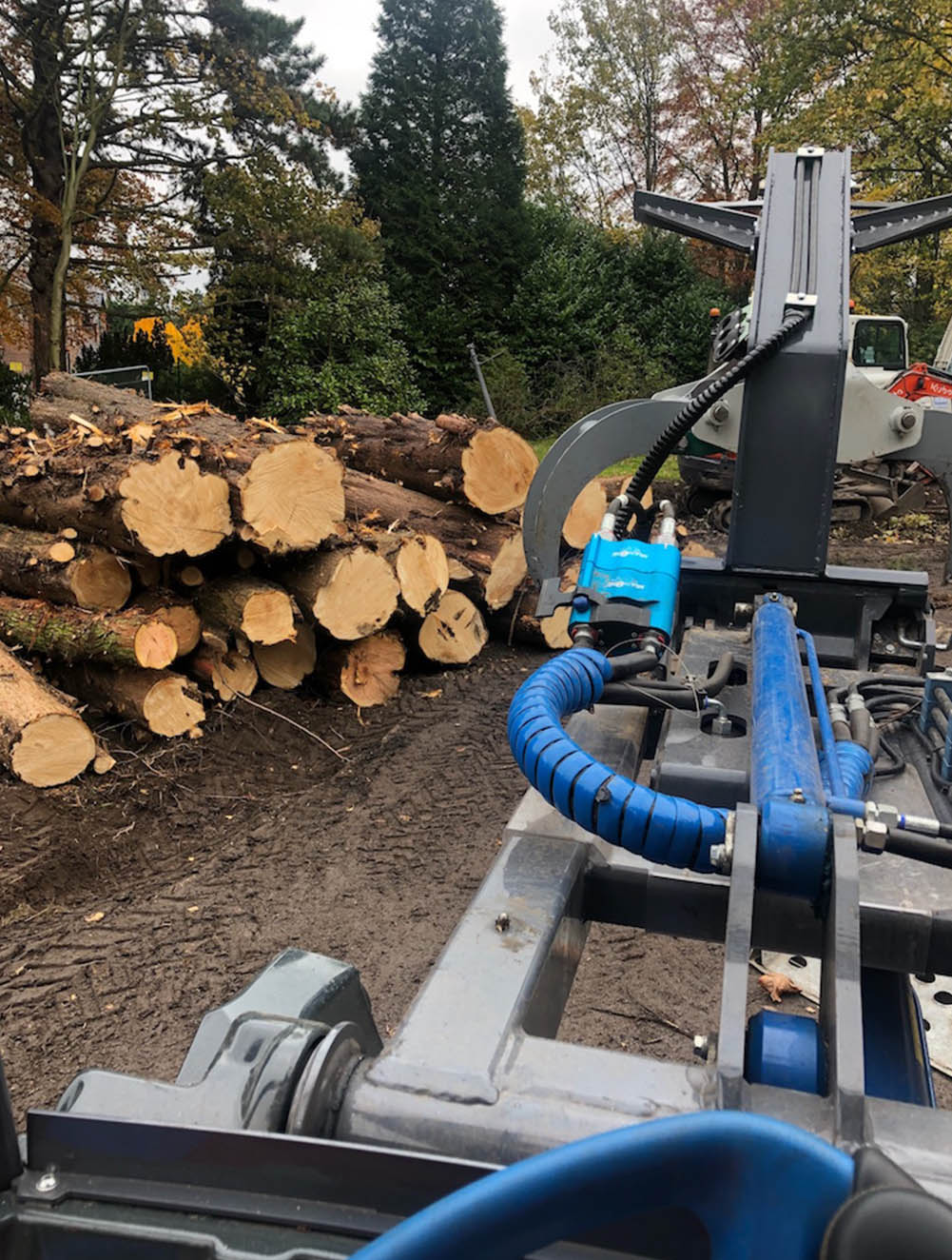 Multione Loadall Wainwright Stump Removal Cheshire